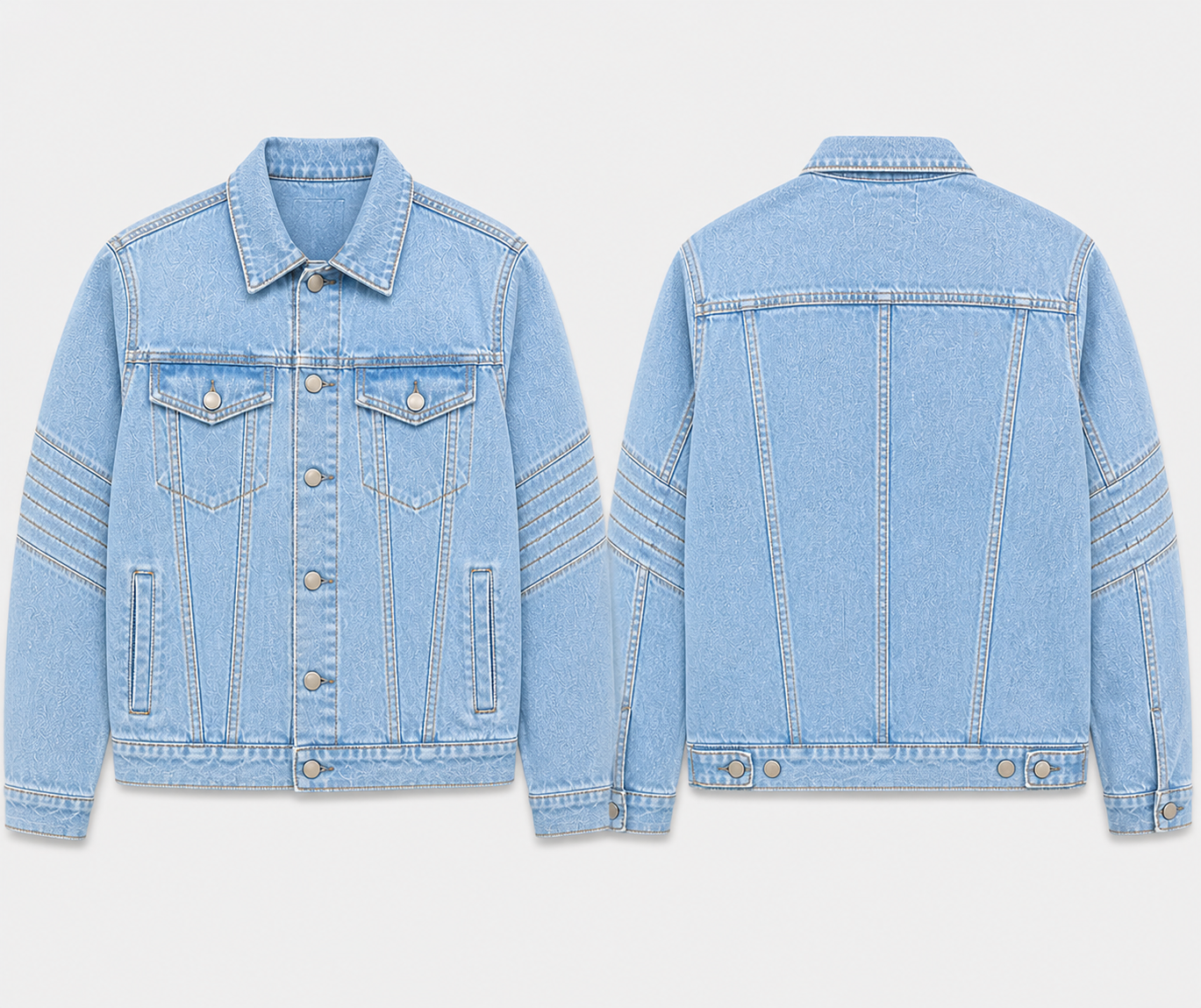 Sky Blue Denim Jacket